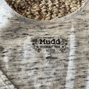 Black and white Mudd tank top